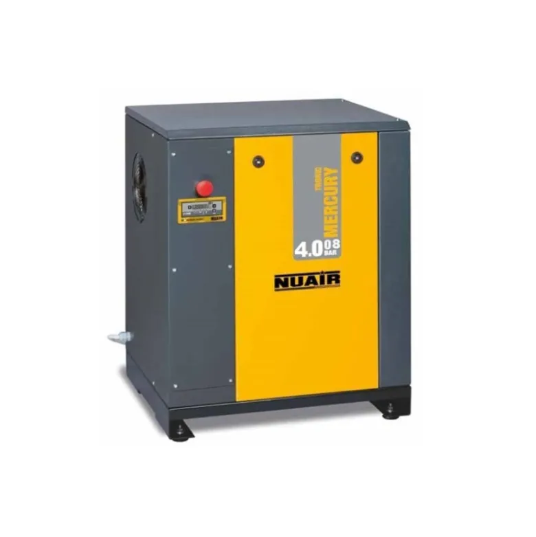 Compresseur d'air à vis MERCURY 5.5CV, 8 bar - NUAIR 200508IE3NU