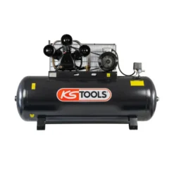 Compresseur à piston sur cuve 500L 10bars 380V tri 10Cv Sans sécheur d'air Tri-cylindre KS TOOLS - 165.0807F