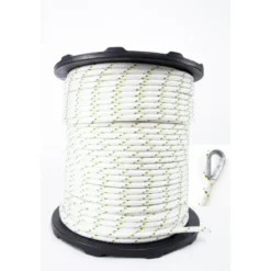 Corde de polyester double tresse épissures et cosses 12mm x 100-200-300m pour treuils Portable Winch