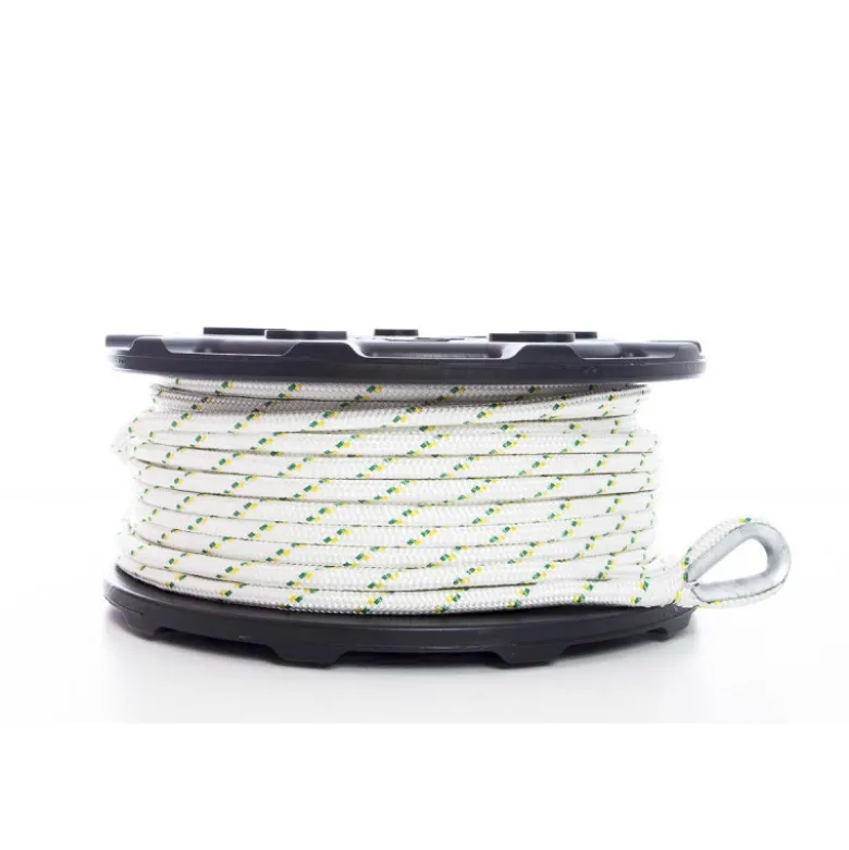 Corde de polyester double tresse épissures et cosses 12mm x 100-200-300m pour treuils Portable Winch