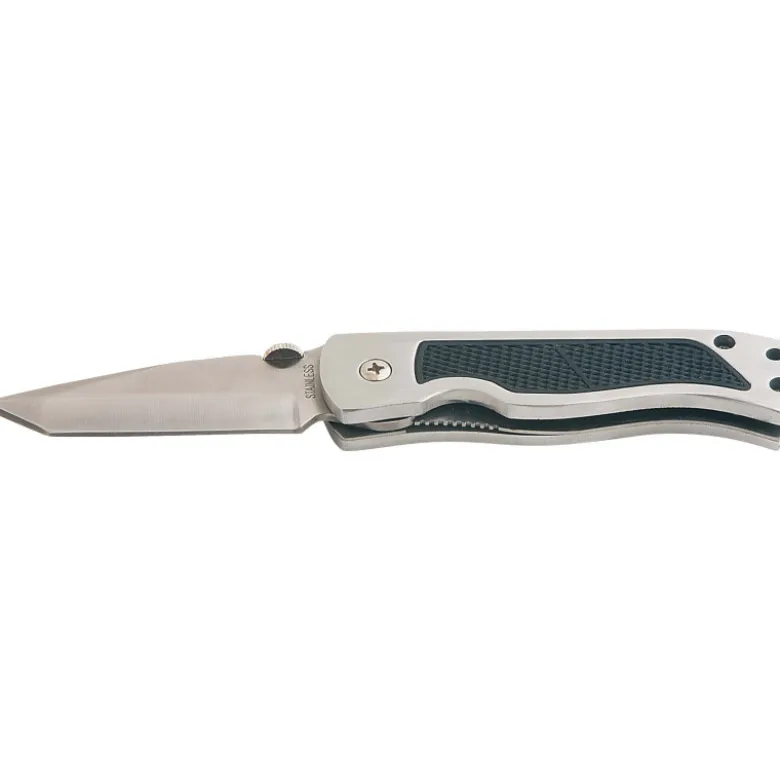 Couteau Cran D'Arret 20 cm Manche Acier SAM Outillage - 372