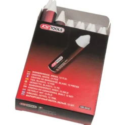 12 Crayons blancs de marquage pour pneus KS TOOLS 100.4050