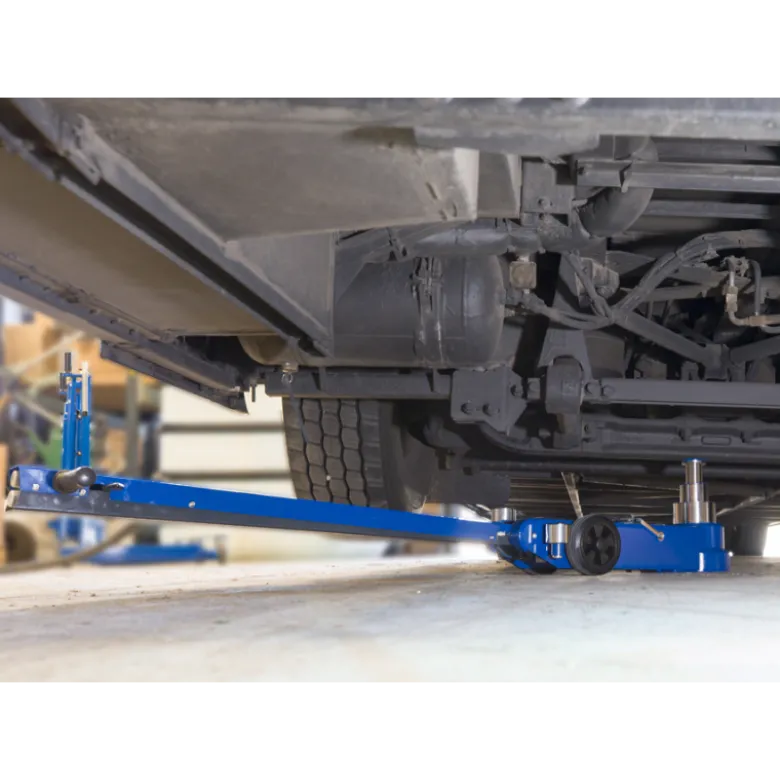 Cric Hydropneumatique 3 Étages Pour Véhicules À Chassis Bas 50/25/10T King Tony - 9HYCH350