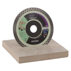 Disque Diamant et Carbure à couronne continue 125 mm PRO CERAM SIDAMO 11130028