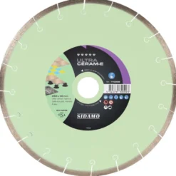 Disque Diamant et Carbure à couronne continue 250 mm ULTRA CERAM-E SIDAMO 11130099
