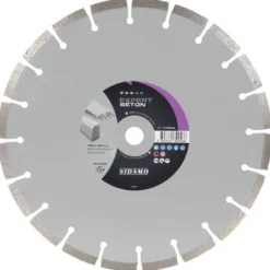 Disque Diamant à segment 300 mm EXPERT BETON Tronçonnage béton, alésage 25.4 SIDAMO 11130056