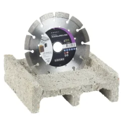 Disque Diamant à segment 180 mm PRO RAINUREUSE Tronçonnage béton SIDAMO 11130134