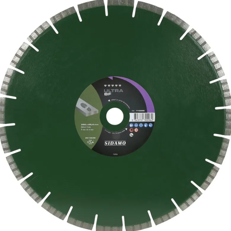 Disque diamant à segment 350 mm ULTRA BF SIDAMO 11130096