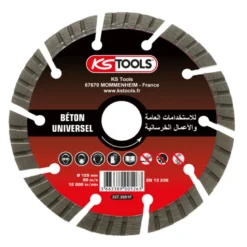 Disque Diamant Universel Béton (ABT) 125 mm KS TOOLS - 337.3001F