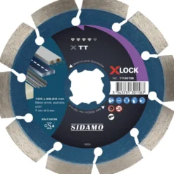 Disque Diamant X-LOCK TT - D 125 mm / Alésage 22,23 mm SIDAMO 11130158