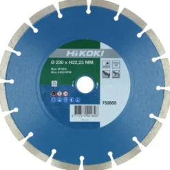Disque diamant 125 x 22,2 x 10mm béton Hikoki - 752852