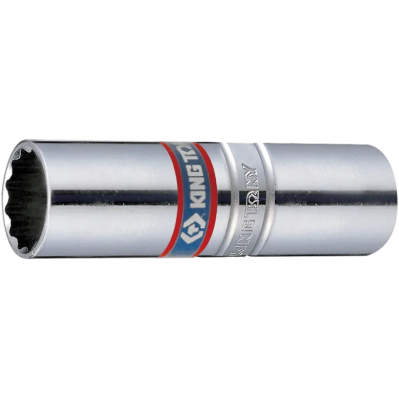 Douille Bougie 3/8" 12Pans 14Mm Avec Ressort King Tony - 36A014