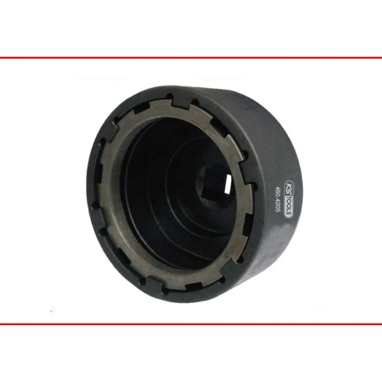 Douille à 6 ergots Ø 107 mm pour écrou d'essieu Mercedes KS TOOLS 460.4205