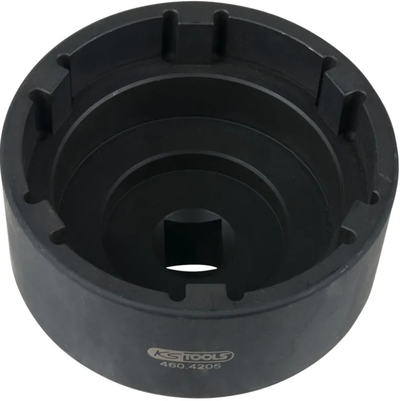 Douille à 6 ergots Ø 107 mm pour écrou d'essieu Mercedes KS TOOLS 460.4205