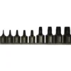 Douille Pour Vis Torx, Male Arrondis - Jeu De 9 Sur Rail SAM Outillage - RA8690