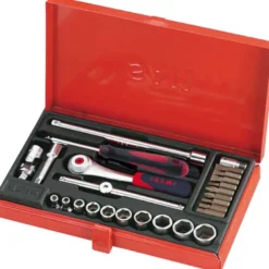 Douilles Et Accessoires 1/4'' - Coffret De 26 SAM Outillage - 73-RP26