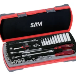 Douilles Et Accessoires 1/4'' - Coffret De 33 SAM Outillage - 73-RL33