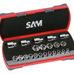 Douilles Et Accessoires 1/2'' - Coffret De 22 SAM Outillage - 75-SH22A