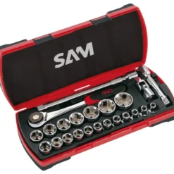 Douilles Et Accessoires 1/2'' - Coffret De 23 SAM Outillage - 75-SH23