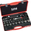 Douilles Et Accessoires 1/2'' - Coffret De 27 SAM Outillage - 75-S27PA