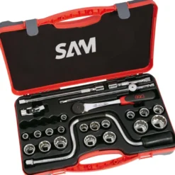 Douilles Et Accessoires 1/2'' - Coffret De 24 SAM Outillage - 75-SP24