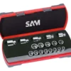 Douilles 1/2'' 12 Pans - Coffret De 17 SAM Outillage - 75-SP18A