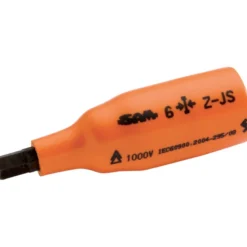 Douille Tournevis 3/8'' Isolee 1000 Volts 6 Pans Creux 6 Mm SAM Outillage - Z-JS-6