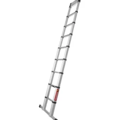 Echelle ECO Line 3.8m + barre stabilisatrice TELESTEPS 20138WS
