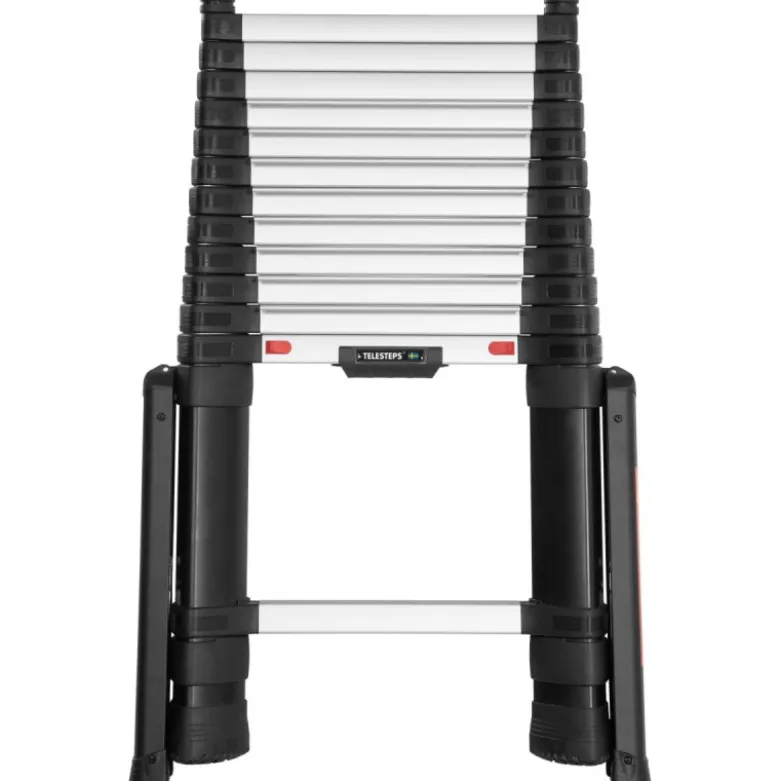 Echelle Prime Line 3.5m marches 80mm + stabilisateurs TELESTEPS 72235STAB