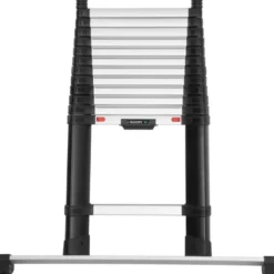 Echelle Prime Line 4.1m 13 marches 80mm + barre stabilisatrice TELESTEPS 72241BARR