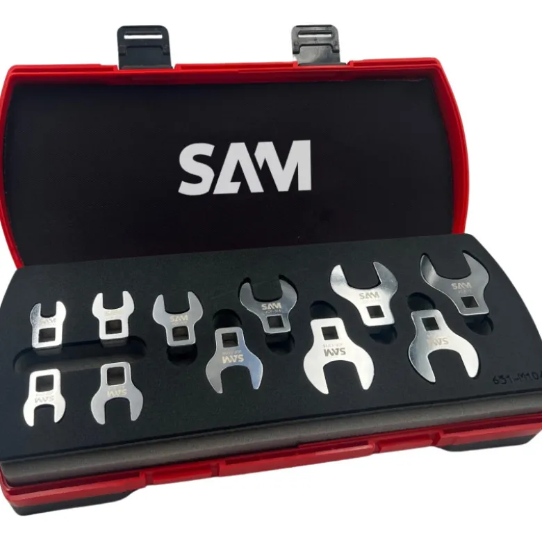 Embout Crowfoot En Pouce - Coffret De 11 SAM Outillage - JCF-J11P
