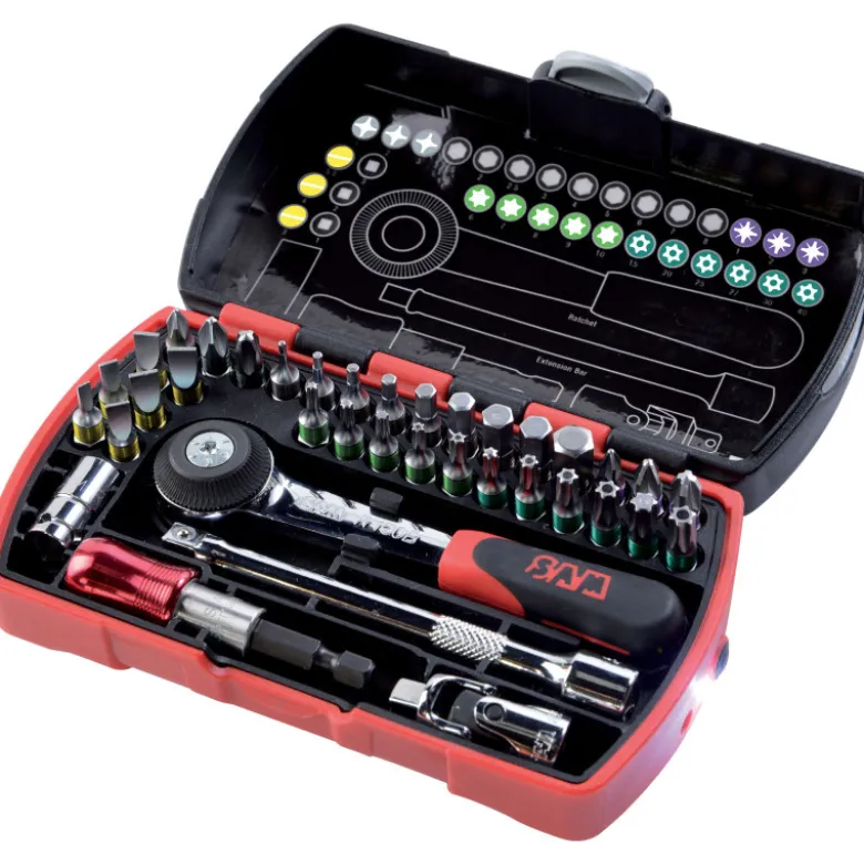 Embout De Vissage - Coffret De 36 SAM Outillage - CP-36