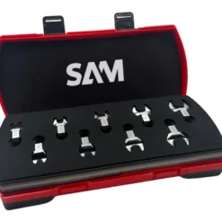Embout Dynamometrique 9X12 A Fourche En Pouce - Coffret De 9 SAM Outillage - DFC0-J9P