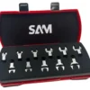 Embout Dynamometrique 9X12 A Fourche En Mm - Coffret De 11 SAM Outillage - DFC0-J11