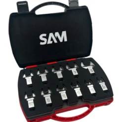 Embout Dynamometrique 14X18 A Fourche En Mm - Coffret De 11 SAM Outillage - DFC-J11