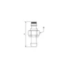 Embout pour flexibles pour tuyau Ø int. 13mm - 15mm - 19mm PREVOST
