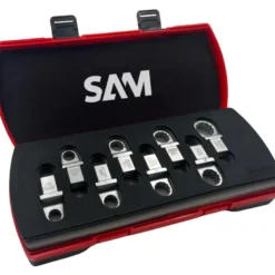 Embout Rectangulaire A Oeil Deporte 14X18 Mm - Coffret De 9 SAM Outillage - DEC-J10