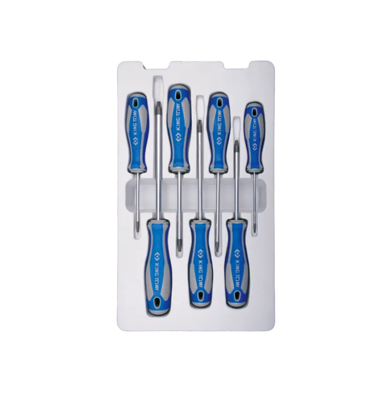 Ensemble Tournevis Torx Tamper 7 Pièces King Tony - 30307PR