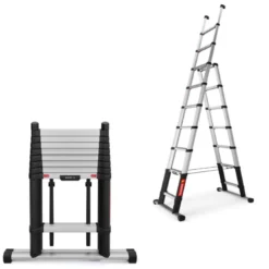 Escabeau et échelle télescopique 2 en 1 Combi 2.3 m - TELESTEPS 72423
