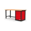 Etabli 1,5 metres bois avec meuble 6 tiroirs SAM - Etab-150m6