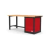 Etabli 1,5 metres bois avec meuble 7 tiroirs SAM - Etab-150m7