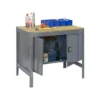 Etabli 1 niveau + 2 portes 600kg - SIMON WORK BT0 LOCKER 1200 - 842 x 1210 x 760 SIMONRACK 8435104942925