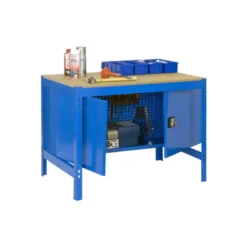 Etabli 1 niveau + 2 portes 600kg - SIMON WORK BT0 LOCKER 1200 - 842 x 1210 x 760 SIMONRACK 8435104942925