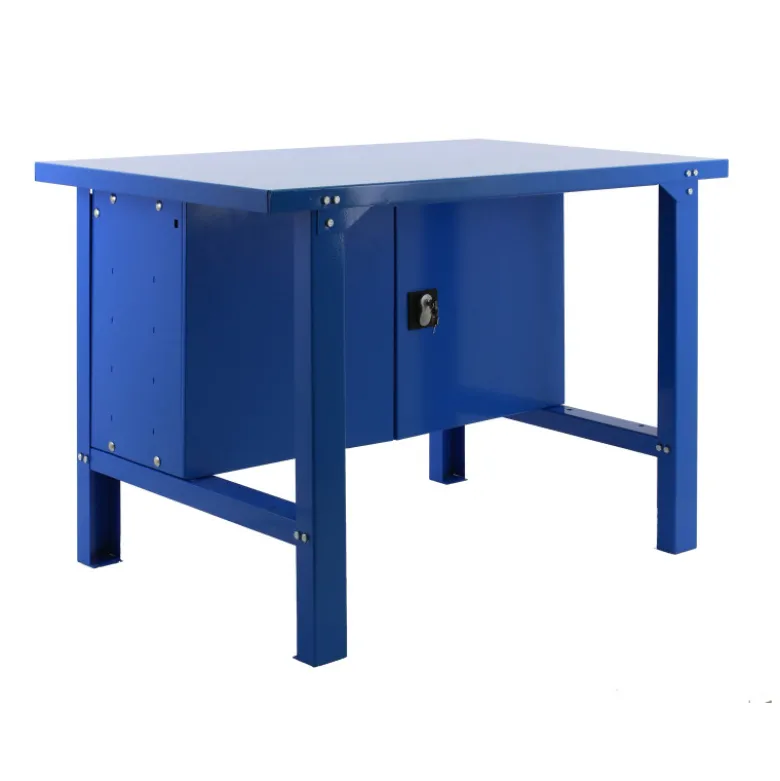 Etabli 1 niveau + 2 portes 600kg - SIMONWORK BT6 METAL LOCKER 1500 - 830x1500x730 - SIMONRACK 8435104942680