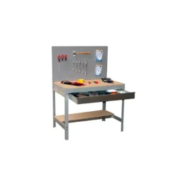 Etabli 2 niveaux + 1 fond perforé + 1 tiroir- SIMONWORK BT2 BOX 1200 - 1445 x 1210 x 610 SIMONRACK 8435104932506