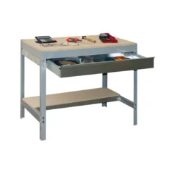 Etabli 2 niveaux + 1 tiroir - SIMON WORK BT0 BOX 1200 - 842 x 1210 x 760 SIMONRACK 8435104932599