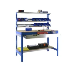 Etabli 5 niveaux + 1 tiroir - SIMONWORK BT1 BOX 1500 - 1445 x 1510 x 760 SIMONRACK 8435104932445
