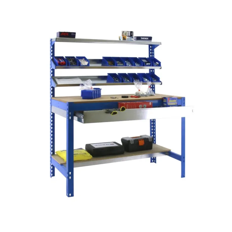 Etabli 5 niveaux + 1 tiroir - SIMONWORK BT1 BOX 1200 - 1445 x 1210 x 610 SIMONRACK 8435104932414