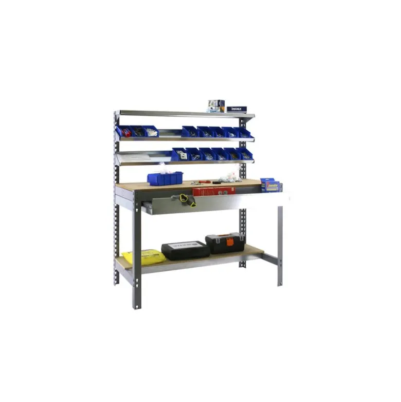 Etabli 5 niveaux + 1 tiroir - SIMONWORK BT1 BOX 1200 - 1445 x 1210 x 610 SIMONRACK 8435104932414