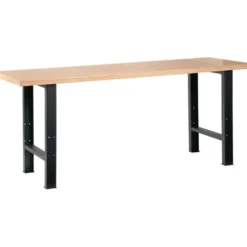 Etabli 2 Pieds Plateau Bois 2 Metres SAM Outillage - 2000-PM